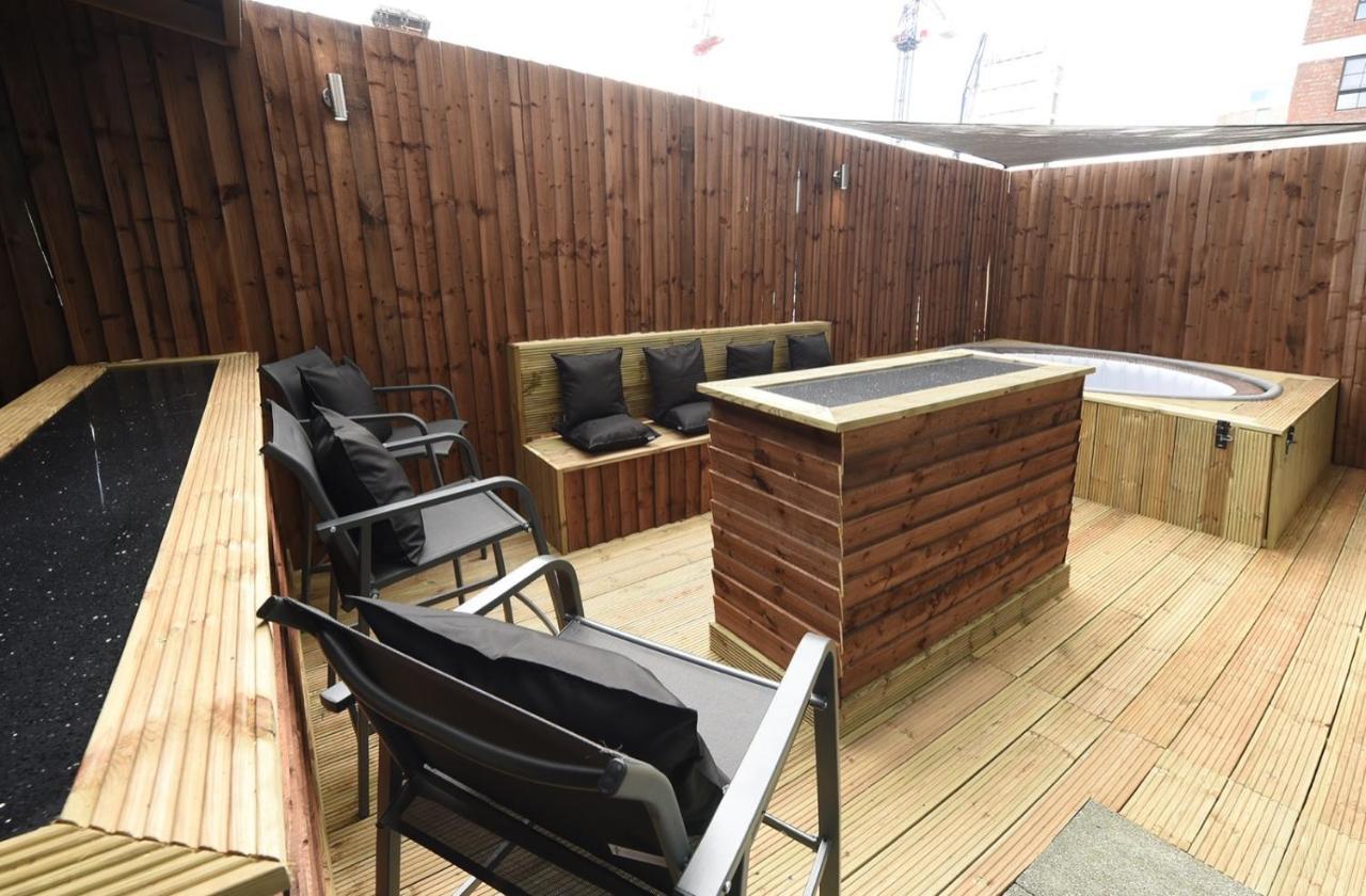 Slps 14 Hot Tub, Bar&Outdoor Terrace Appartement Manchester Buitenkant foto